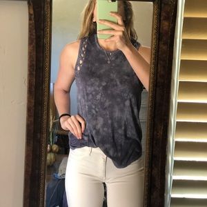 American Eagle Bluish Purple Tank Top